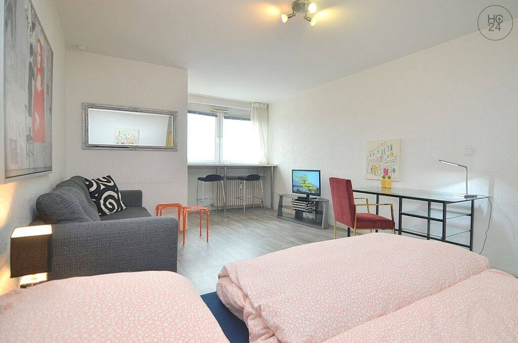 Modern möbliertes 1-Zimmer-Apartment mit W-LAN nahe der Nürnberger Innenstadt – Nürnberg – Vorschaubild 7