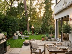 Ruhig und lichtdurchflutet mit Garten und Balkon