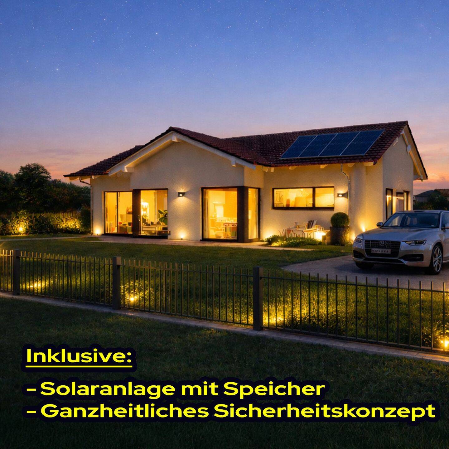 Modern. Sicher. Nachhaltig. 110 m² Bungalow mit PV, Speicher & Sicherheitspaket – Berlin – Vorschaubild 4