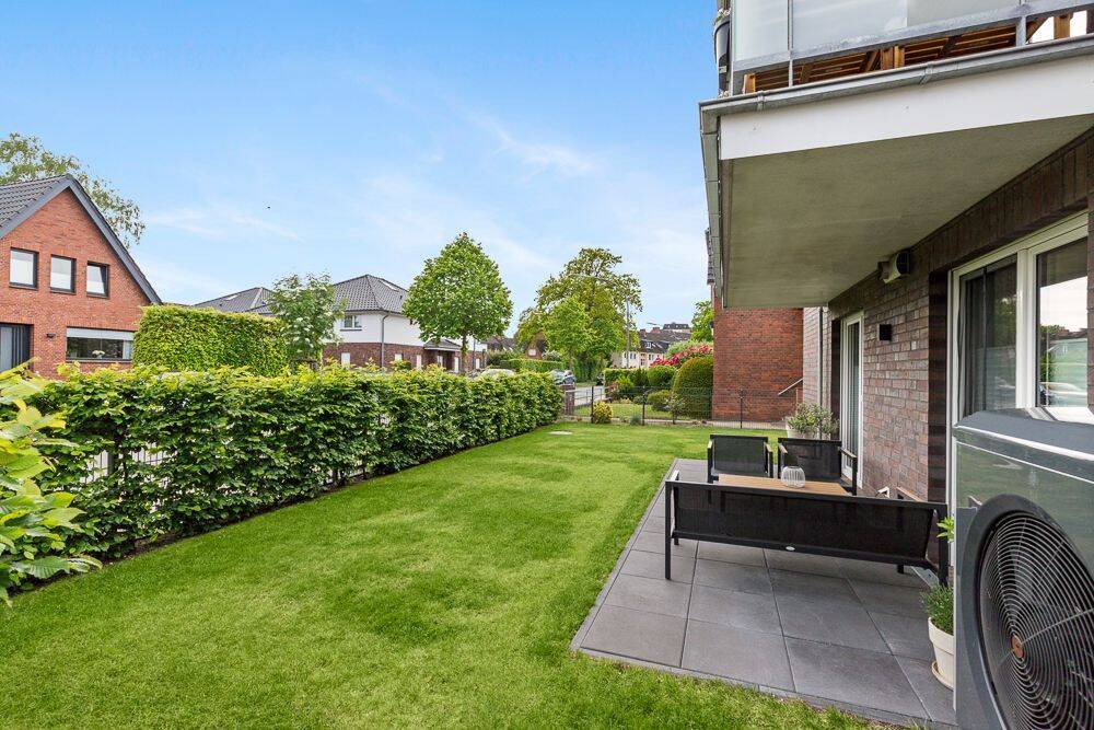 NEU: Bezugsfreie 2-Zimmer-Wohnung mit Terrasse in ruhiger Wohnlage I Einbauküche I ohne Provision