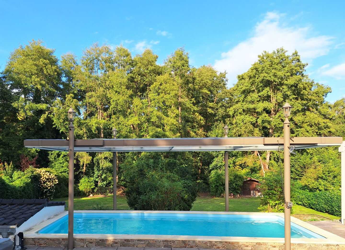Luxuriöse Villa auf 3000 qm Parkgrundstück mit Doppelgarage, beh. überdachten Pool, Sauna v. Klafs 278 qm Wohnfläche+ 124 qm Nutzfläche – Glienicke/Nordbahn – Vorschaubild 5