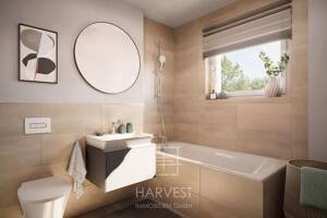 ++ Noch in diesem Jahr bezugsfertig ++ 3-Zimmer-Penthouse-Wohnung mit umlaufender Dachterrasse – 80937 München – Vorschaubild 6