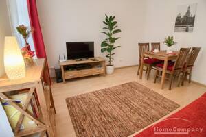 17709 HomeCompany Dresden Möbliert/Furnished 2-Zimmer Apartment mit Balkon in Dresden-Neustadt max. 3 Personen – 1099 Dresden – Vorschaubild 4