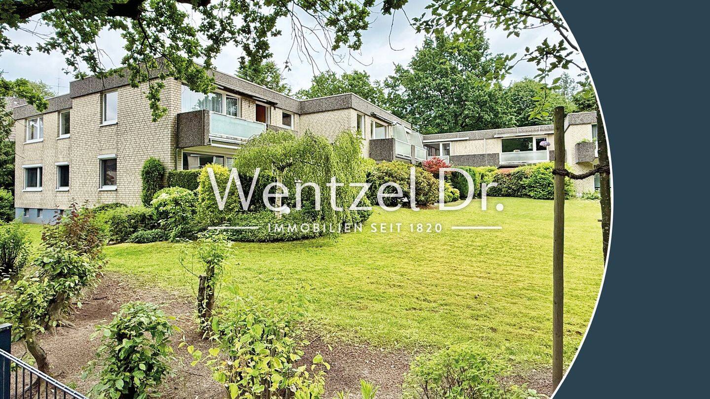 2-Zimmer-Wohnung in der Endetage inkl. Garagenstellplatz in Rahlstedt-Meiendorf - Wentzel Dr.
