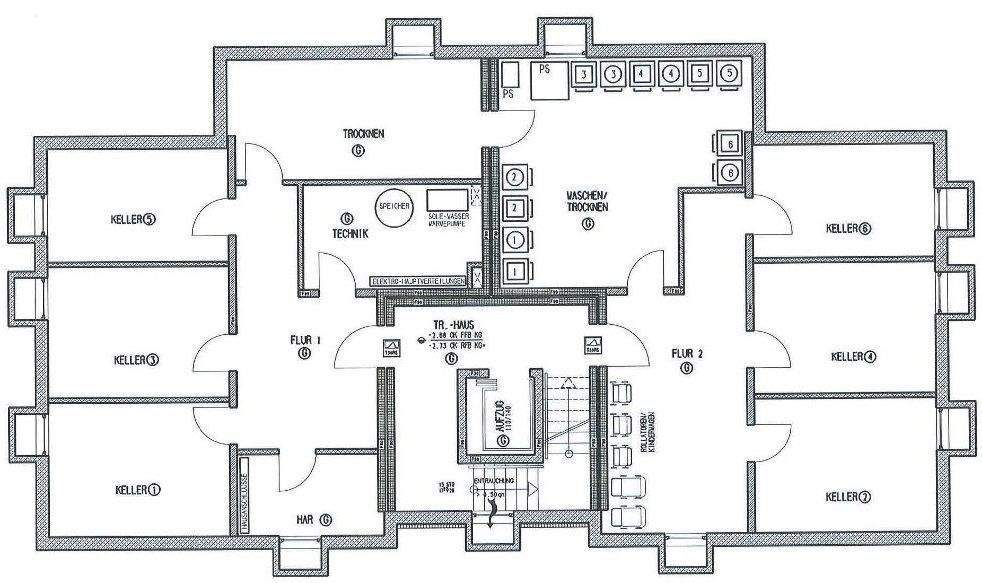 Bereits im Rohbau erstellte Neubau ETW im 1.Obergeschoss | Bielefeld Mitte – Bielefeld – Vorschaubild 6