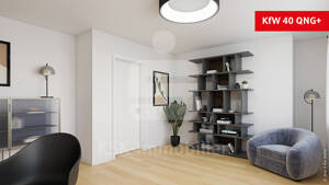 KfW 40 QNG+ Exklusives Penthouse, Sonnenterrasse mit Blick auf das Siebengebirge und die Godesburg. – 53177 Bonn – Vorschaubild 4