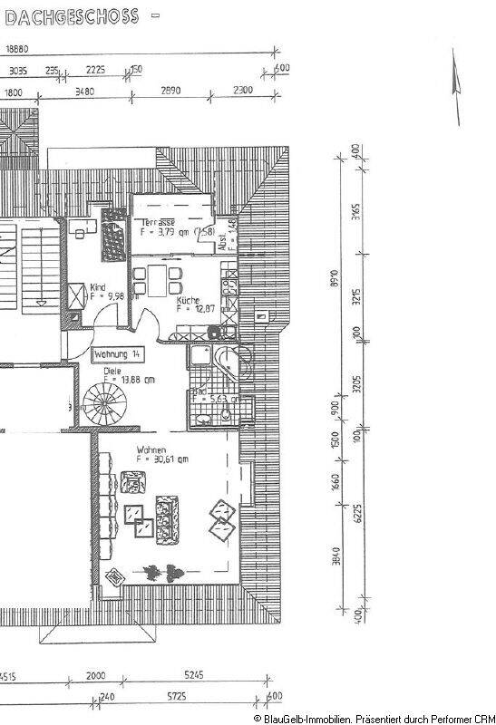 Maisonettewohnung im Dachgeschoß, nah beim Fockeberg – Leipzig – Vorschaubild 9