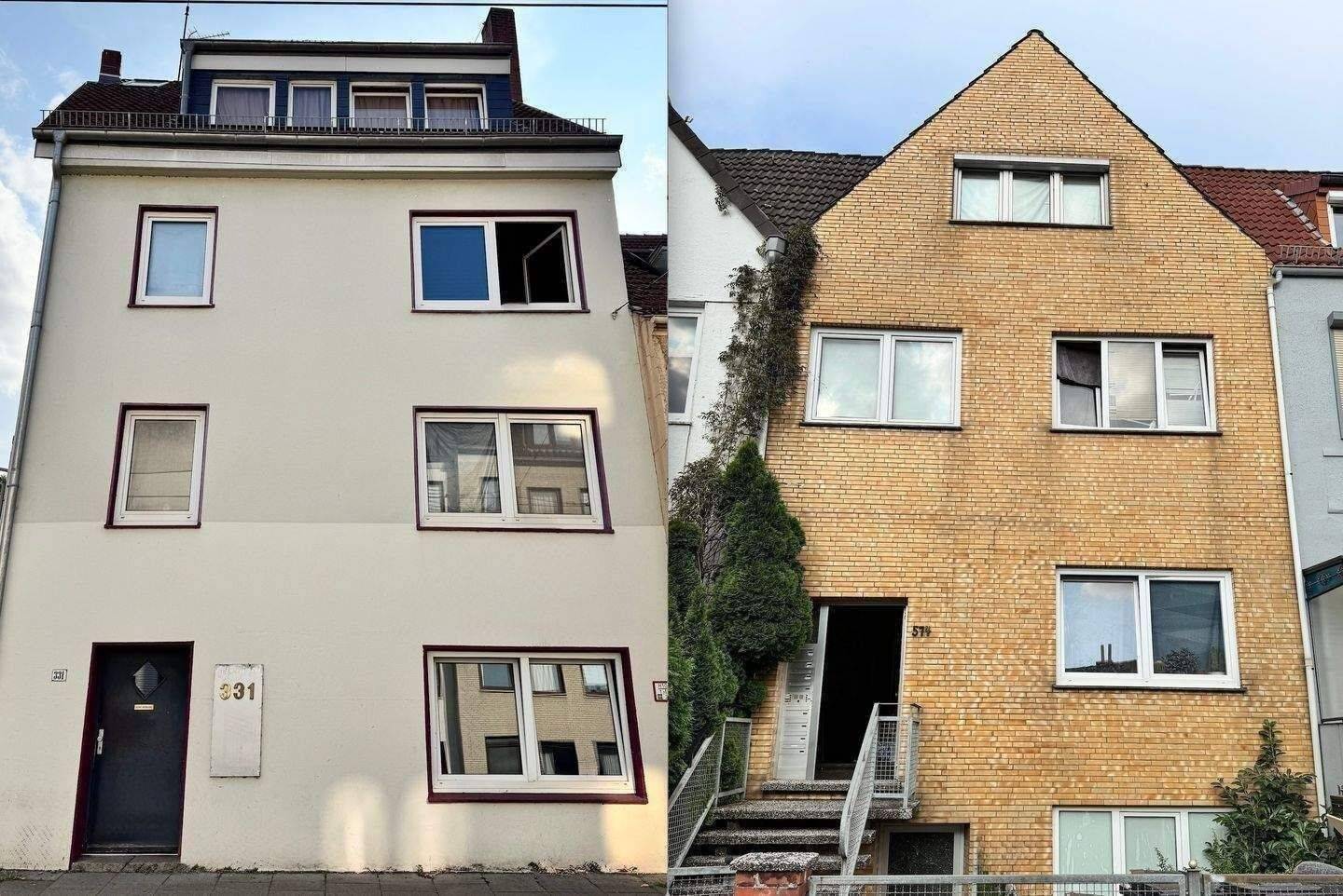 Preisreduzierung - 8,8 % Rendite - Zwei Mehrfamilienhäuser im Buntentorsteinweg Bremen