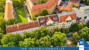 Investieren in historische Bausubstanz - Vermietete 3-Raum-Wohnung in Halle (Saale)