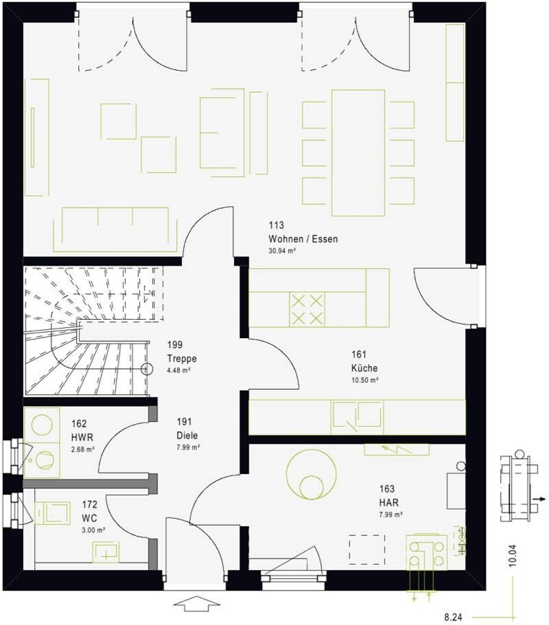 Stadthaus in 32549 Bad Oeynhausen mit 140 m² kaufen