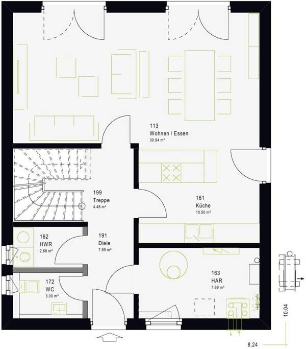 Stadthaus in 32549 Bad Oeynhausen mit 140 m² kaufen