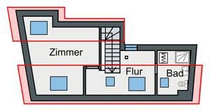 KA-Durlach | 3,5-Zimmer-Maisonette-Wohnung mit zwei Balkonen und TG-Stellplatz - vermietet – 76227 Karlsruhe – Vorschaubild 4