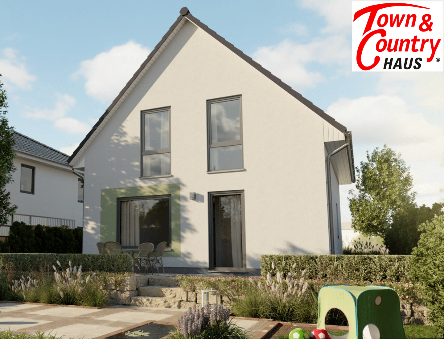 Town & Country "FürDich"| ca. 103 m² (DIN 277) | 4 Zimmer | Bad + Gäste-WC | durchdachter Grundriss in Lichtenfels – Lichtenfels – Bild 1 von 7
