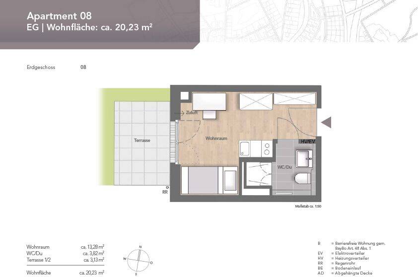 SUMMER DEAL: Jetzt vermietetes Studentenapartment sichern: 1-Zimmer-Apartment - WE 08 – München – Vorschaubild 2