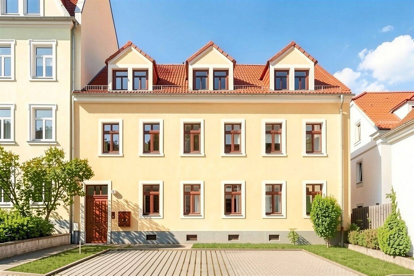 +++ Gründerzeithaus mit 4 Wohneinheiten über den Dächern der Porzellan-Stadt Meißen +++