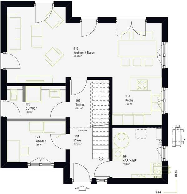 Einfamilienhaus in 17309 Pasewalk mit 145 m² kaufen