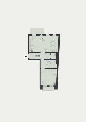 Altbaucharme in Berlin-Weißensee - provisionsfreie 2-Zimmer-Wohnung mit Balkon! – 13088 Berlin – Vorschaubild 2