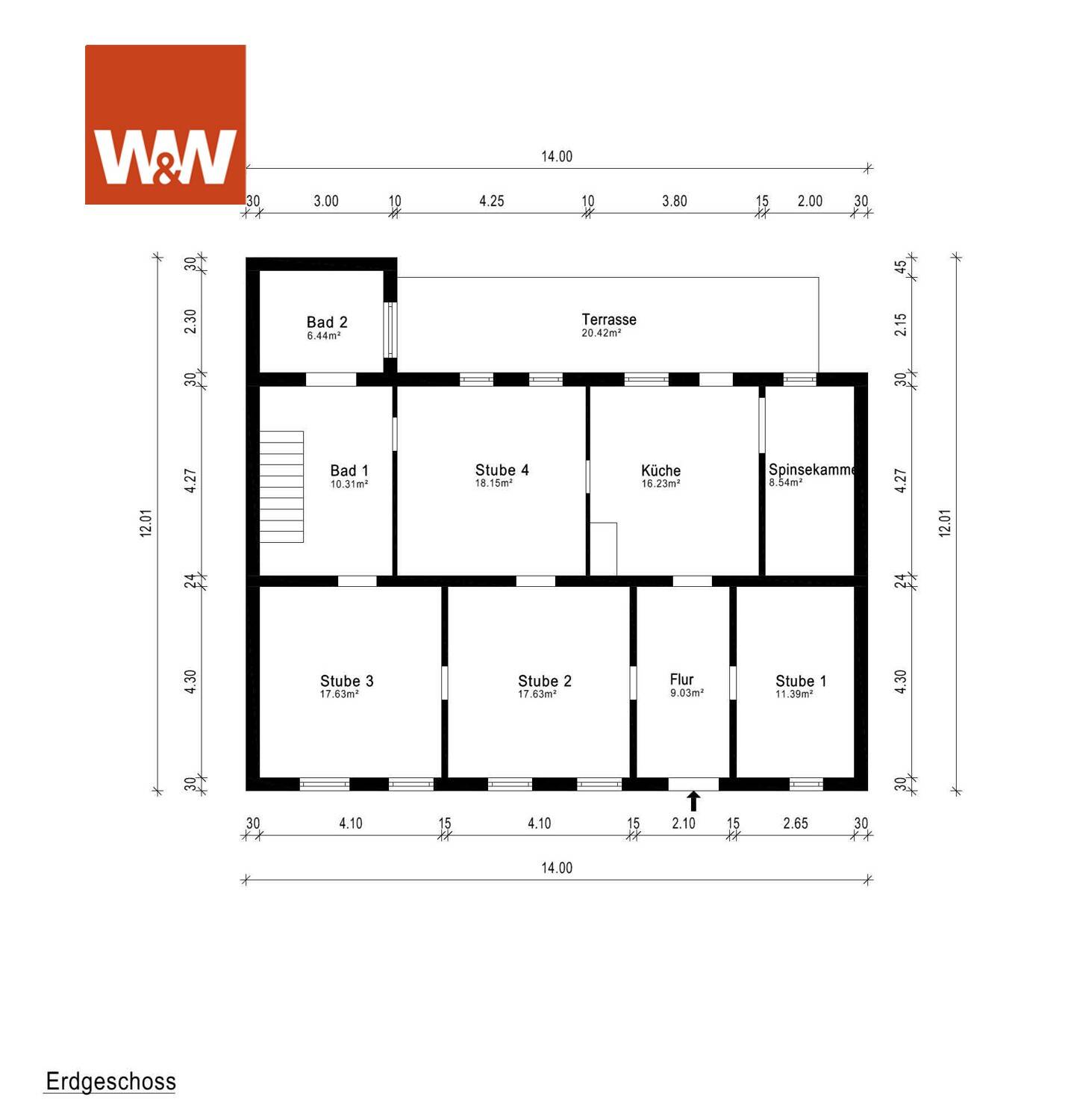 680 €/m²-Invest Preiswert- Modernisiertes EFH mit Stall – Ziegendorf – Vorschaubild 7