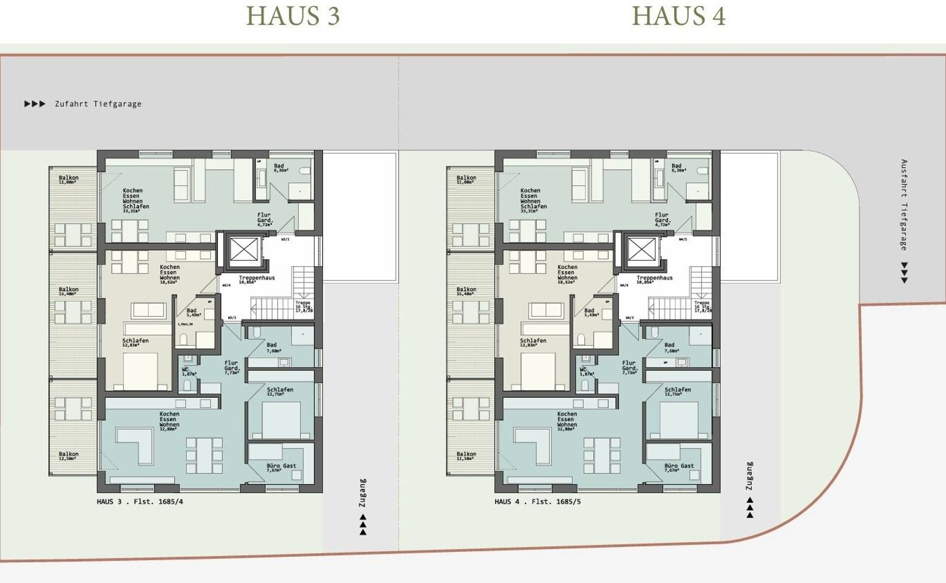 Etagenwohnung in 88416 Ochsenhausen mit 49,89 m² kaufen