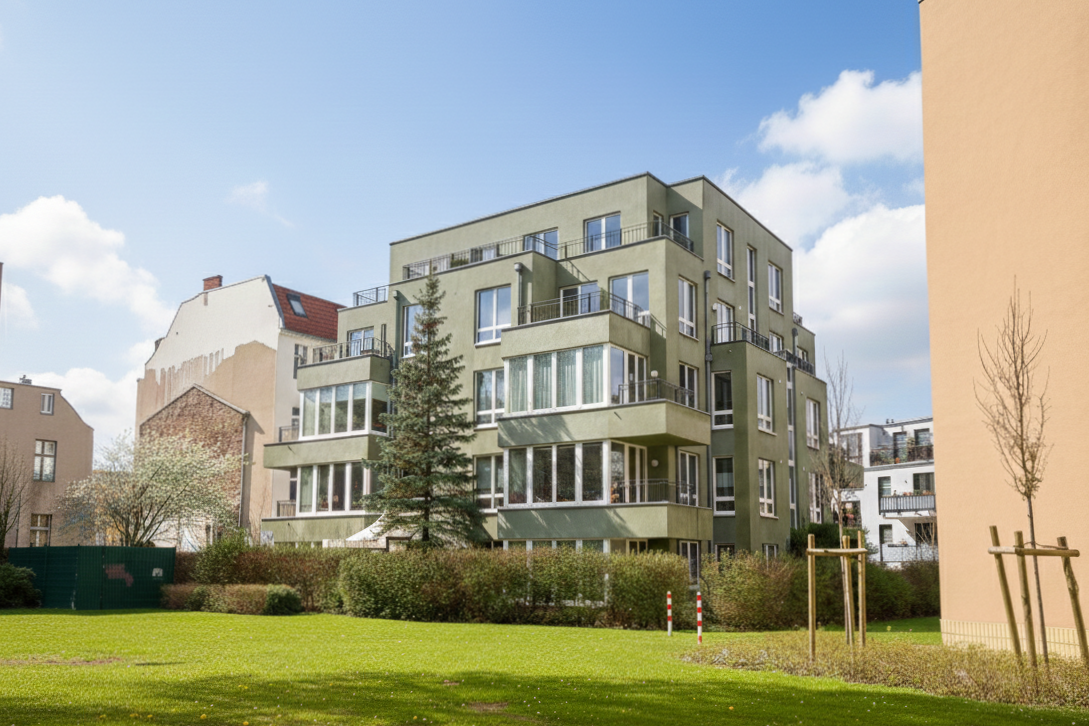 Hochwertige 3-Zimmerwohnung mit EBK & eigenen Tiefgaragenstellplatz | Potsdam-West – Potsdam – Vorschaubild 2