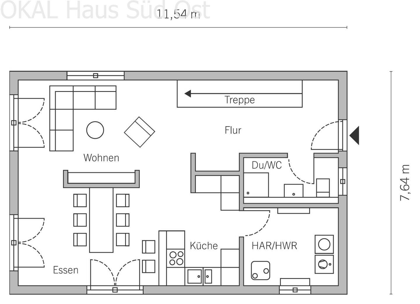 DAS DOMIZIL FÜR KLEINFAMILIEN AUF 2 VOLLGESCHOSSEN – Nürnberg – Vorschaubild 3