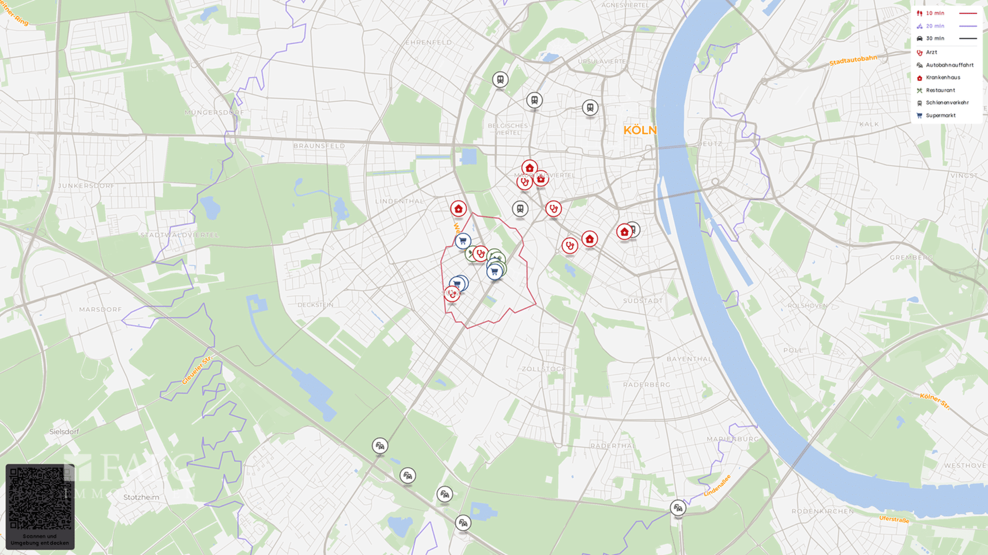 Etagenwohnung in 50937 Köln mit 36 m² kaufen