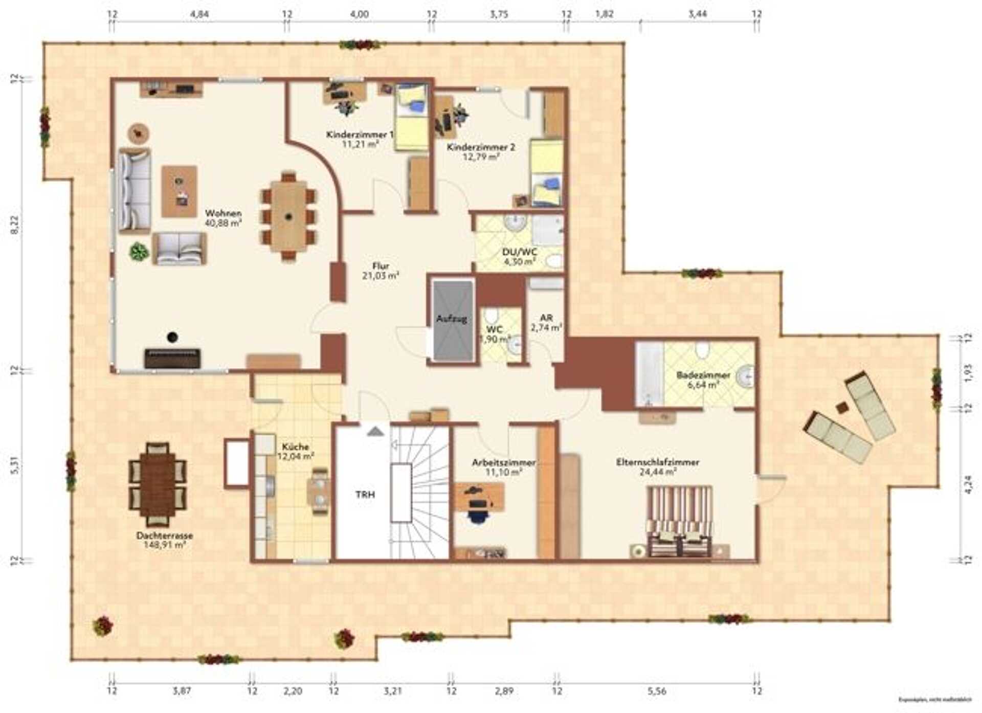 Penthouse in 50935 Köln mit 232,89 m² kaufen