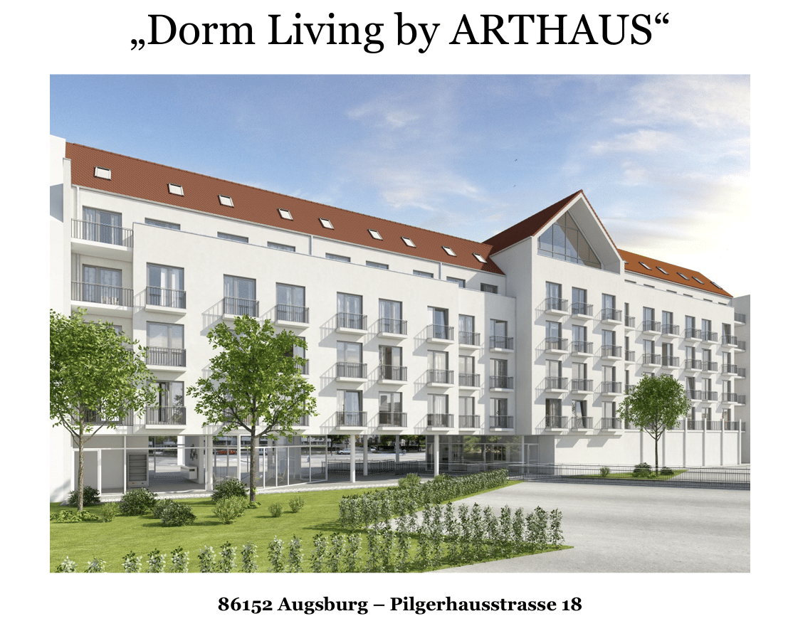 Vollständig möbliertes modernes Studierenden-Apartment in Augsburg Zentrum – Augsburg – Vorschaubild 3