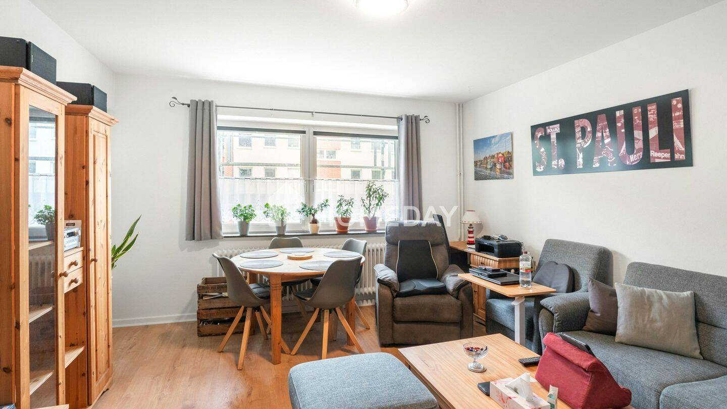 Drei Zimmer mit Loggia und Garage in gepflegter Wohnanlage – Flintbek – Vorschaubild 3