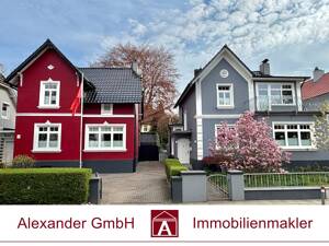 Jugendstilvillen im Doppelpack - Liebhaberobjekt zum Wohnen und Arbeiten in Alt-Rahlstedt