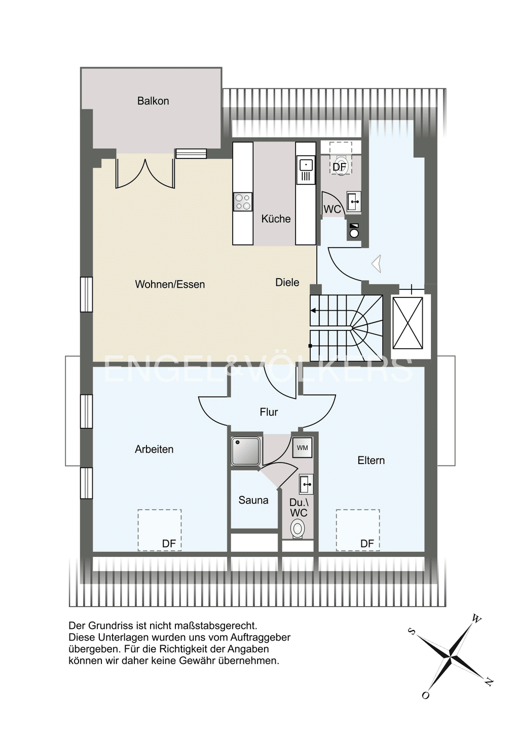 Stilvolle 4-Zimmer-Maisonette mit Balkon, Aufzug und TG-Stellplatz in Toplage von Mainz-Bretzenheim – Mainz – Vorschaubild 9