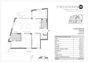 Neue Penthouse-Wohnung - Neubau Erstbezug – 60596 Frankfurt am Main – Vorschaubild 4