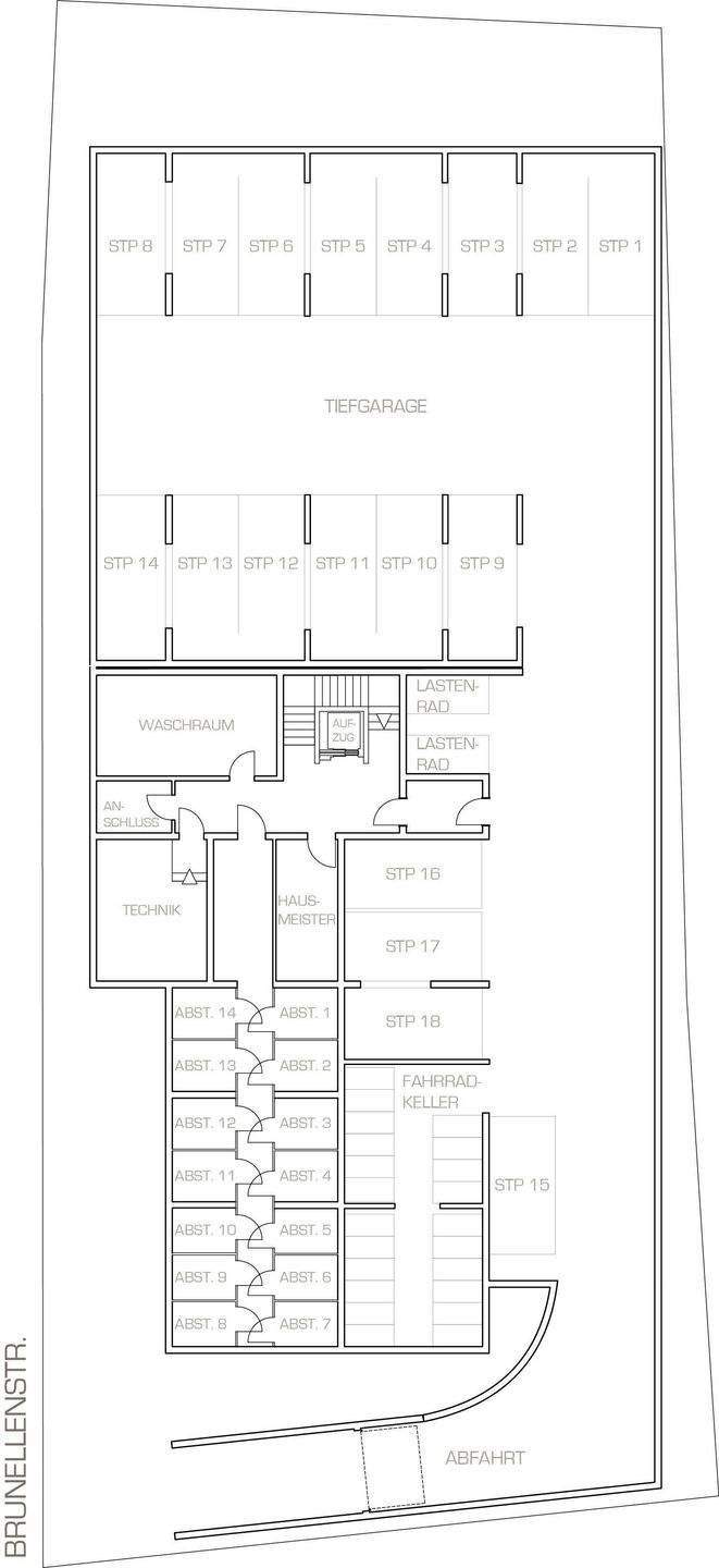 Komfort in der Stadt: Penthouse, Aufzug, Tiefgarage, 14 Einheiten, provisionsfrei, Brunellenstraße 6+8, direkt vom Bauträger – Ingolstadt – Vorschaubild 7