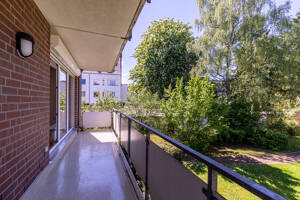 Provisionsfrei in Hamburg-Horn: Sonnige 3-Zimmer-Wohnung mit Süd-West-Balkon & TG-Stellplatz