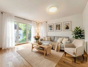 Lichtdurchflutet, komfortabel, bezugsfrei! Moderne Traumwohnung im schönen Obermenzing. – 81247 München – Vorschaubild 4