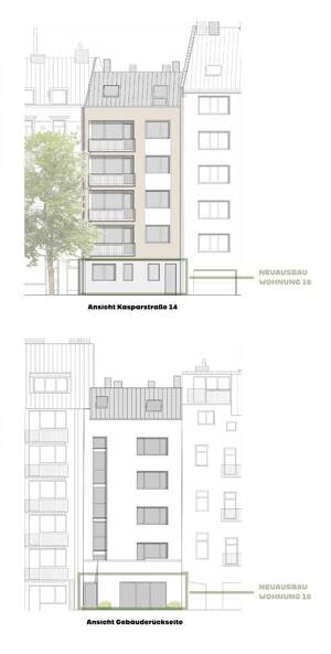 Urban wohnen mit Hausgefühl – 3 Zimmer & privater Innenhof in der Kasparstraße 14, Köln - WE 11 – 50670 Köln – Vorschaubild 6