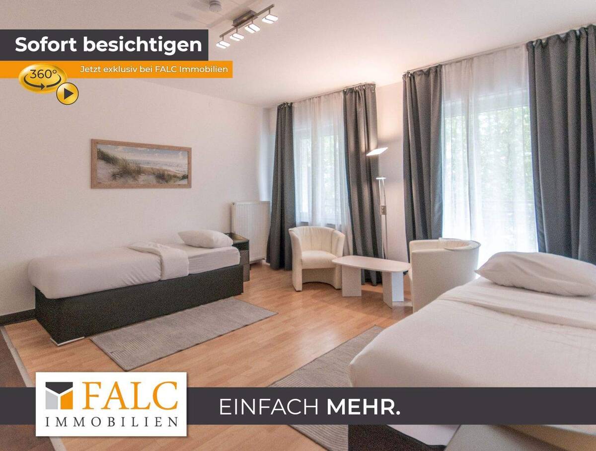 Business-Apartment mit Umsatzsteuerausweis / Kurzzeitvermietung – 45127 Essen – Bild 1 von 9