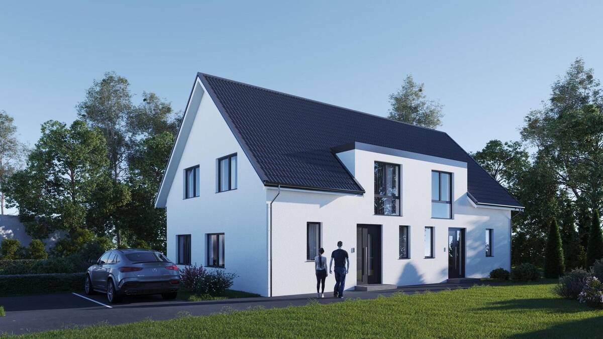 Moderne KfW-40-Doppelhaushälfte in ruhiger Lage von Bremerhaven-Wulsdorf – 27572 Bremerhaven – Bild 1 von 7