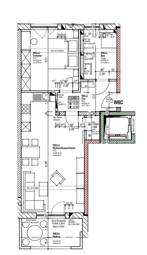 KFW 55 Energieeffizienzhaus ! Neuwertige Obergeschosswohnung mit Aufzug ! – 94315 Straubing – Vorschaubild 2