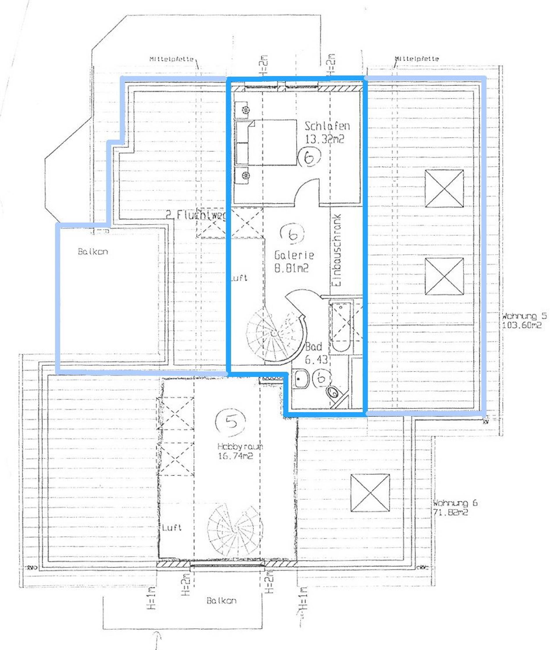 Maisonettewohnung in 33104 Paderborn / Schloß Neuhaus mit 103,6 m² kaufen