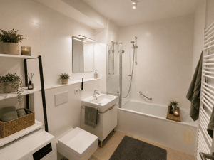 Sonnenbalkon, Ruhe und klare Räume - stilvolle 2-Zimmer-Wohnung – 81247 München – Vorschaubild 5
