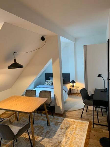 Schönes 1,5-Zimmer-Apartment mit Blick auf die Berge!