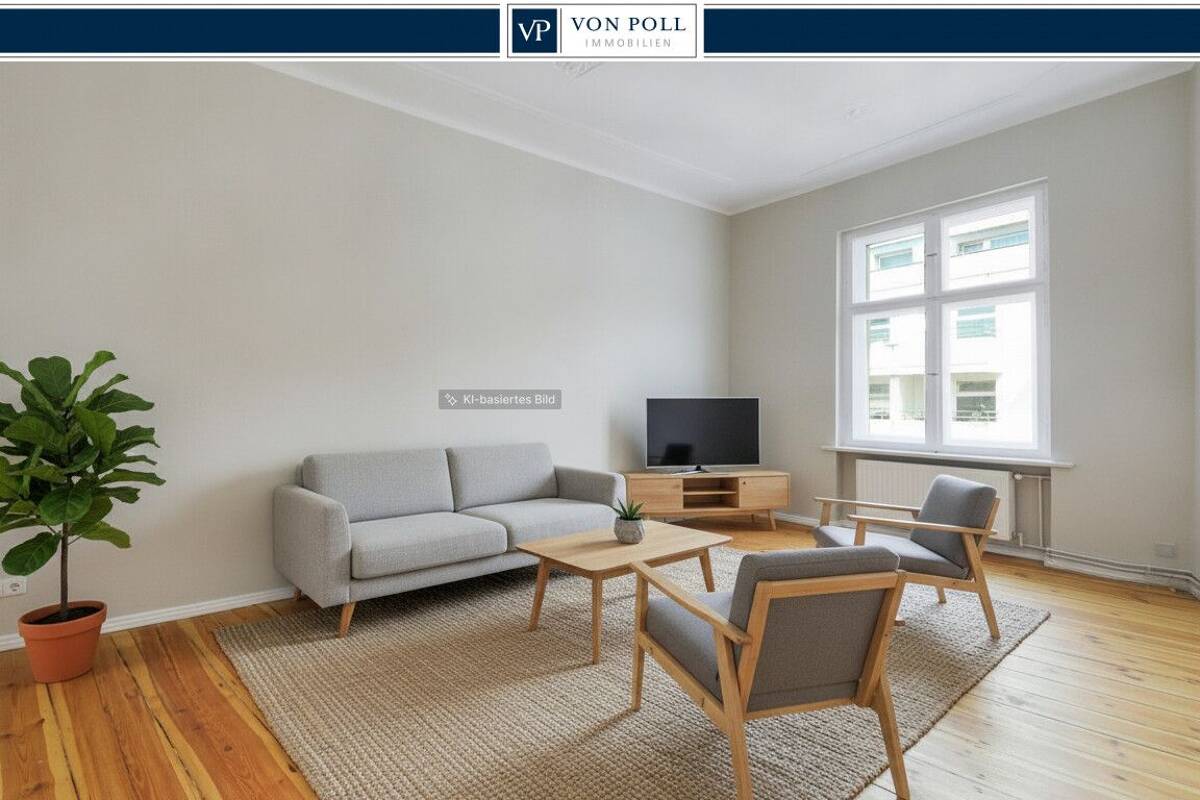 70 m² Altbauwohnung plus 45 m² Dachstudio - 115 qm nutzbare Fläche für kreative Nutzung – 10715 Berlin – Bild 1 von 9