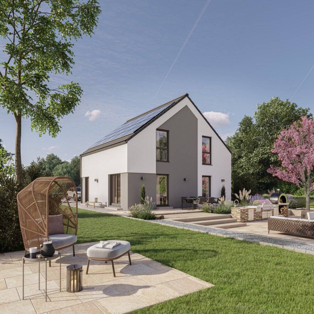 Freistehendes Haus in 2. Reihe, auf 430 qm Sonnengrundstück!