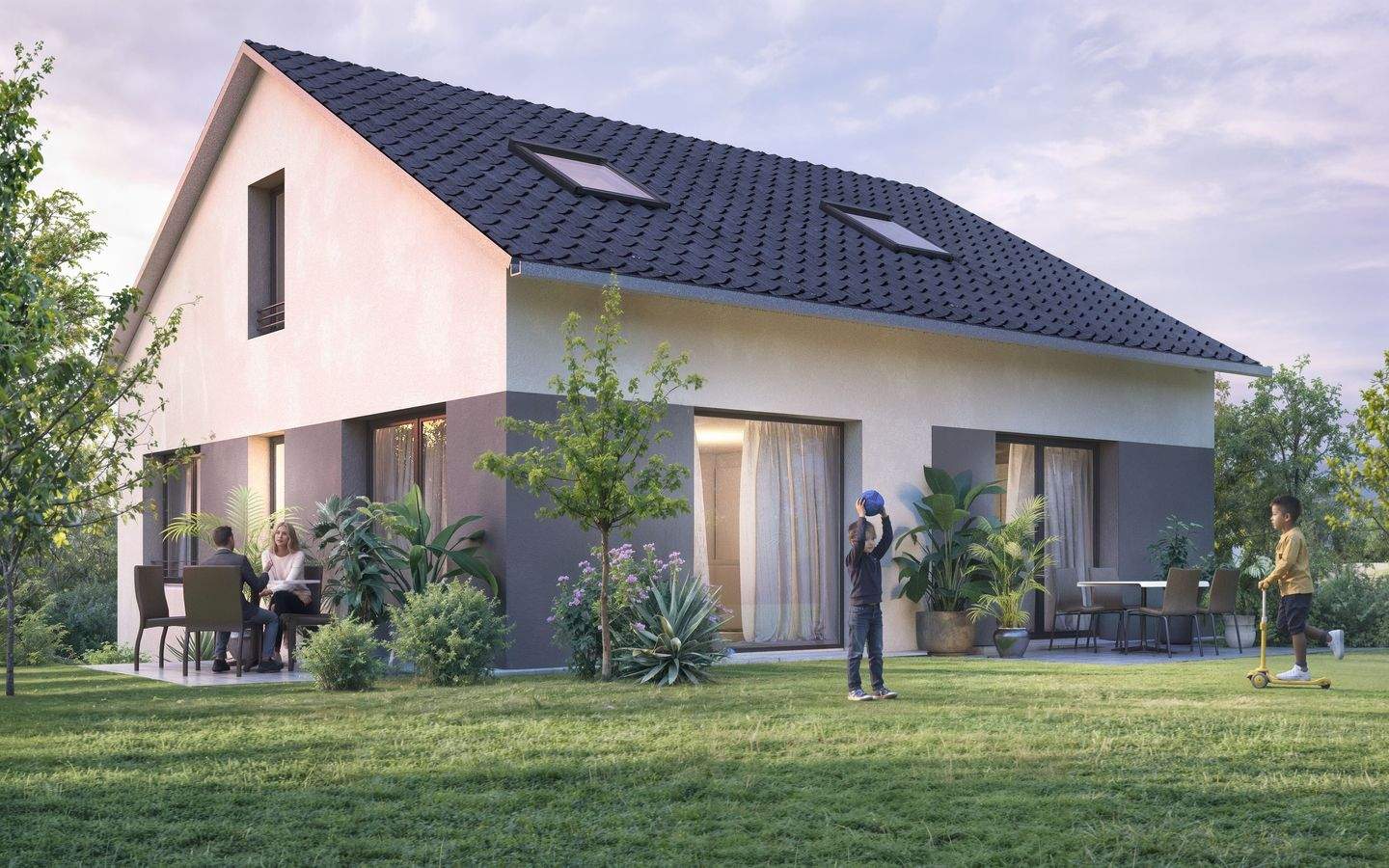 Letztes Neubau-EFH in RT-Sondelfingen | 145 m², 362 m² Grundstück, Keller, PV & Wärmepumpe – Reutlingen – Bild 1 von 9