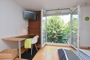 Modern möbliertes Apartment mit Balkon in Stuttgart Plieningen, Nähe Uni Hohenheim – 70599 Stuttgart – Vorschaubild 5