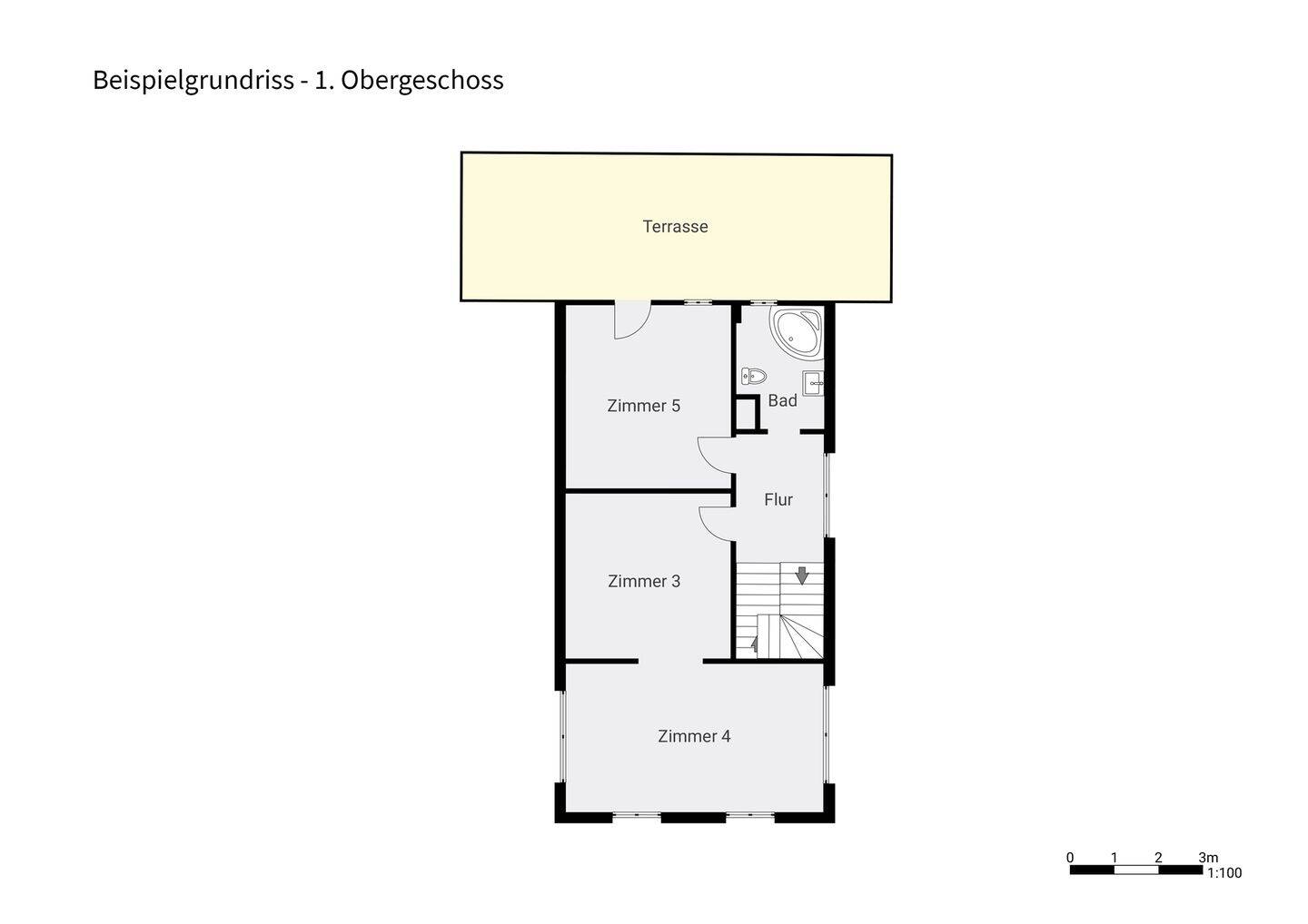 Individuell planbares Einfamilienhaus mit Gartenidylle – Berlin – Vorschaubild 9
