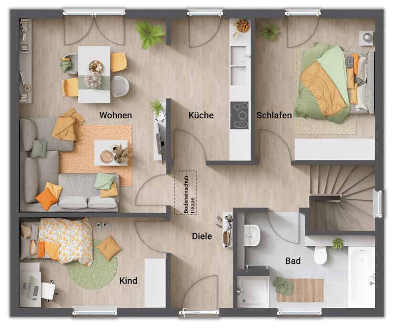 Der Bungalow für die kleine Familie - Übersichtlich und variabel – Ölbronn-Dürrn – Vorschaubild 9