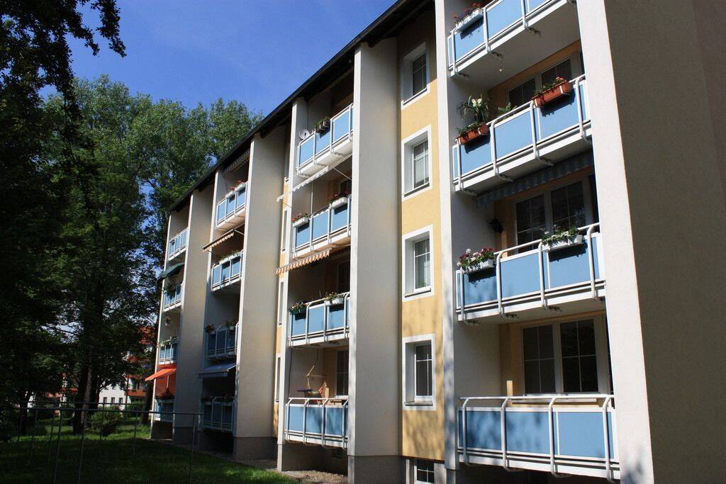 3-Raum-Wohnung mit Blick zur Lutherkirche