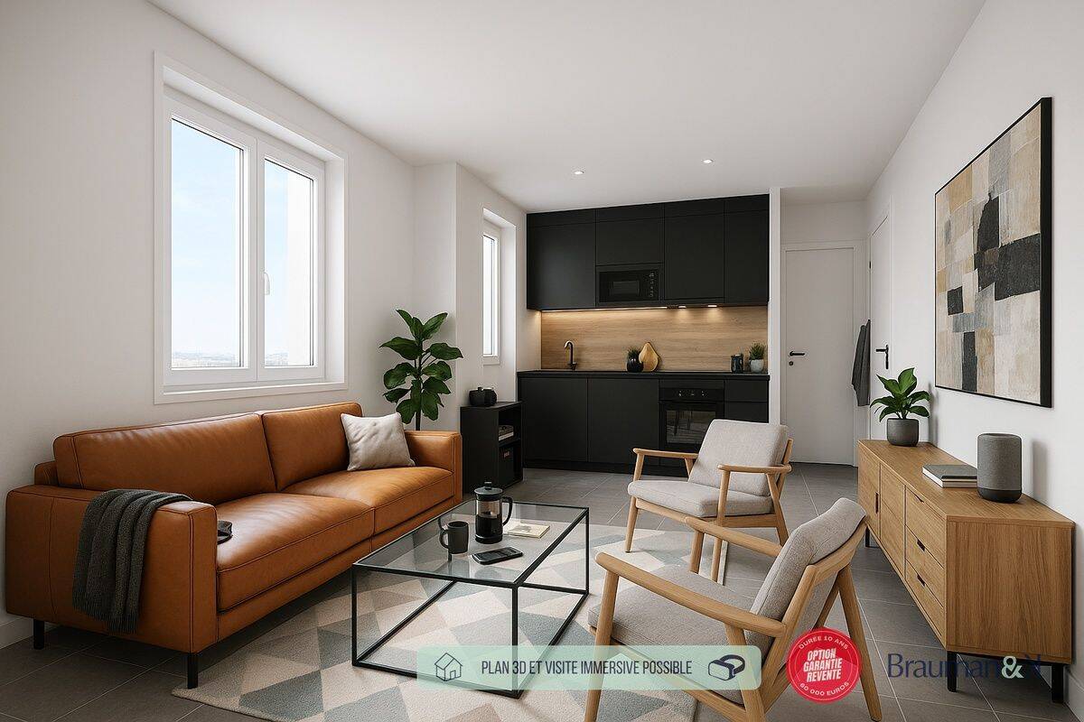Appartement 1 pièce 37 m² · à Massy · 37 m² · 230 000 €